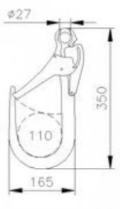 CT ALU GIANT 110 MM EMNIYET KANCASI - 2