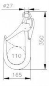 CT ALU GIANT 110 MM EMNIYET KANCASI - 4
