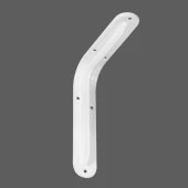 Raf Altı Ayak Raf Tutucu L Demir 11 x 14 cm Beyaz Montaj Aparatı (2 ADET) thumbnail 4