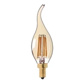 Cata 4W Rustik LED Kıvrık Buji Ampul E14 Amber CT-4281 - 1