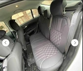 Fiat Egea Koltuk Minderi Full Set Takım-Siyah Renk - 2