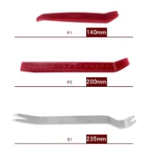 Ayt Carstar hm-1798 Oto Araç İçi Ses Sistemi Lastik Sökme Kapı Düzeltme Çıkartma Aparatı Seti Torpido Sökücü - 6