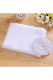 2 Adet Sineklik Yıkanabilir Pencere Sinekliği Cırt Bantlı Yapışkanlı 130cm X 150cm - 2