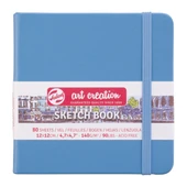 TAC SK.BLCK L.BLUE 12X12 140G SKETCHBOOK - 1