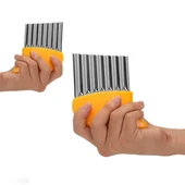 Ayt Sunup SN-25973 Çok Amaçlı Sebze Meyve Dilimleyici Şekilli Patetes Dilimleyici Pratik Mutfak Gereçleri - 3