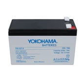 Ayt Yokohama YH-127.0 12 Volt 7 Amper Akü YH-127.0 150x65x90 Mm Taze Yeni Tarihli Akü - 2