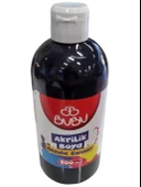 BU-BU AKRİLİK BOYA 500 GR. SİYAH - 1
