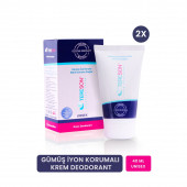 2 KUTU Tereson Krem Deodorant (Gümüş İyon Korumalı) 2x40 ML - 1