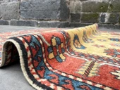 162x230 cm Eski El Dokuma Büyük Boy Türk Kilim Oryantal Desen Yün Kilim - 3