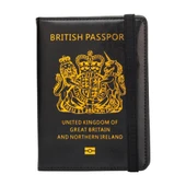 Ayt Sunup Sn-26344 İngiltere Kapaklı Suni Deri Pasaport Kılıfı Kadın Erkek Unisex thumbnail 2