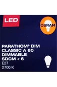 Osram Led Dim 8.8W 2700K 806lm E27 Duy Sarı Işık Ampul - 4