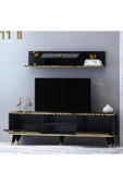 Betroya Sophia Tv Ünitesi - Siyah Mermer - 4
