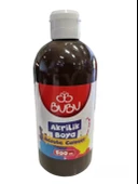 BU-BU AKRİLİK BOYA 500 GR. KAHVERENGİ - 1