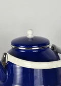 Alev Vintage Demlik - Emaye Çaydanlık, Kettle - 3.5 Litre, Lacivert - 3