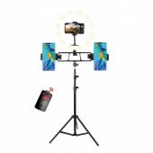 DC-36 Işıklı Tripod Telefon Tutucu Ring Light - 1