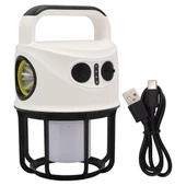 Powermaster CH-22025 Çift Işıklı Kamp Lambası El Feneri Powerbank Özellikli (Gün Işığı - Beyaz) - 6