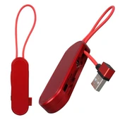 Powermaster PM-25904 3 İn 1 Kırmızı Çok Amaçlı Taşınabilir Şarj Kablosu - 6