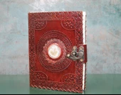 Taşlı Deri Defter Ksk3148 - 1