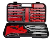 Carstar HM-3698 Araç İçi Ses Sistemi Sökme - Lastik Sökme -  Kapı Düzeltme Çıkarma Seti - 1