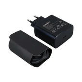 Weko Wk-26523 S11-C 25 Watt Siyah Şarj Başlık Adaptörü + Type-C To Type-C Kablo - 3