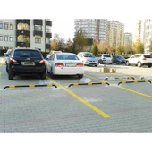 Park Stoperi Demir Otopark Stoperi Araç Stoperi Otopark Bariyeri Fiyatı 200cm Q60mm 3mm - 2