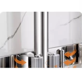 SUNUP SN-26352 ALTI KANCALI BEŞ KLİPSLİ PASPAS-SÜPÜRGE TUTUCU - ASKILIK - 3