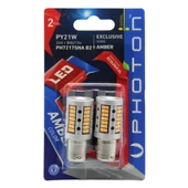 P21W 93 AMBER 24V SINYAL LED (2'LI BLISTER) - 1