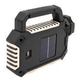 Ayt Powermaster 3 Modlu 54 Smd Ledli Taşınabilir Solar Güneş Enerjili Kamp Lambası Aydınlatma Işıldak El Feneri - 2