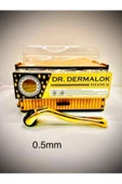 Dermaroller Gold Professional 0.5mm Saç, Sakal, Kaş Serum Kullanımına Uygun Yeni Seri - 1
