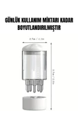 Saç Derisi Aplikatör Tarak, Saç Sıvı Kök Tarak, Kafa Derisi Serumu Aplikatör Masaj Fırçası şefaf - 3