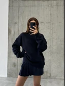 Lacivert Marka Model Yumoş Triko Kazak - 6