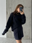 Lacivert Marka Model Yumoş Triko Kazak - 4