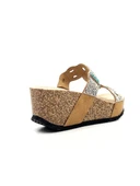 Guja 25Y101 Kadın Taşlı Comfort Dolgu Topuk Terlik - 8