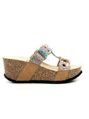 Guja 25Y101 Kadın Taşlı Comfort Dolgu Topuk Terlik - 7