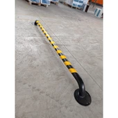 Araç Stoperi Birim Otopark Stoperi Bariyeri Araç Park Demiri Üretimi 200cm Ø76mm 2mm - 5