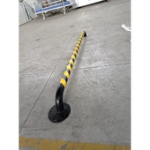 Araç Stoperi Birim Otopark Stoperi Bariyeri Araç Park Demiri Üretimi 200cm Ø76mm 2mm - 4