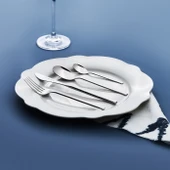Karaca Elegance New Liza Platin 12 Kişilik 84 Parça Çatal Kaşık Bıçak Takımı - 2
