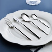 Karaca Elegance New Liza Platin 12 Kişilik 84 Parça Çatal Kaşık Bıçak Takımı - 3