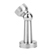 Mıknatıslı Ayaklı Metal Kapı Tutucu Çarpma Önleyici Durdurucu Stoper Vidalı Tampon Krom 1 Adet thumbnail 7