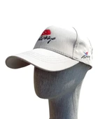 türkiye şapka nakışlı unisex model ayarlanabilir açık bej rengi thumbnail 1