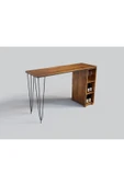 NT Concept Ntconcept Masif Ahşap Mutfak Ve Bar Masası(140cm-60cm-h105cm) - 1