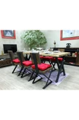 NT Concept Doğal Ağaç Yemek Masası - (100cm-210cm Masa) - 7