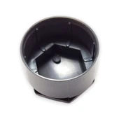 Audi A3 2017-2020 Şifreli Bijon Kapağı Koyu Gri 4 Adet 4M0601173A - 4