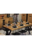 NT Concept Masif Ağaç Yemek Masası 85 cm x 170 cm thumbnail 3