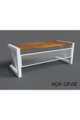NT Concept Ntconcept Doğal Ahşap Ofis Ve Çalışma Masası-85cm-260cm-renk Seçenekli - 1
