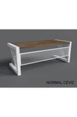 NT Concept Ntconcept Doğal Ahşap Ofis Ve Çalışma Masası-85cm-260cm-renk Seçenekli - 5
