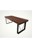 NT Concept Ntconcept Doğal Ahşap Yemek Ve Toplantı Masası(85CM-210CM) - 3