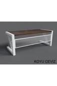 NT Concept Ntconcept Doğal Ahşap Ofis Ve Çalışma Masası-85cm-260cm-renk Seçenekli - 4