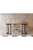 NT Concept Wain Masif Ağaç Ofis Ve Çalışma Masası 75cm-120cm - 1