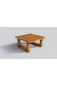 NT Concept Ntconcept Fer Masif Ahşap Sehpa(60cm-60cm-h44cm) - 1